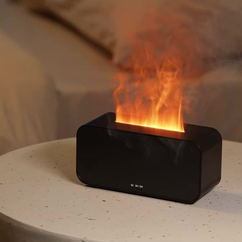 Mini Air Humidifier with Simulation Flame