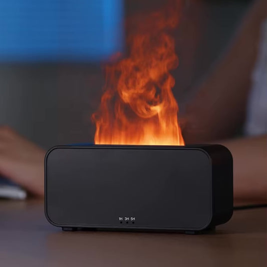 Mini Air Humidifier with Simulation Flame